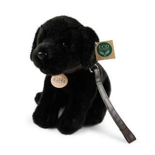 Obrázek z Pes labrador černý sedící plyš 25cm 